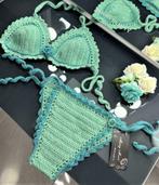 Dames gehaakte bikini set turquoise groen - maat L, Kleding | Dames, Badmode en Zwemkleding, Nieuw, Groen, ANDERE, Bikini