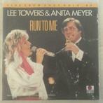 7" Lee Towers & Anita Meyer - Run To Me (ARIOLA 1985) VG+, 7 pouces, Pop, Envoi, Single