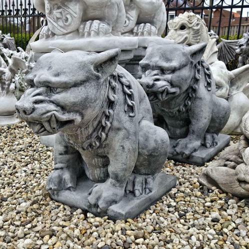 Draken Gargoyle trollen tuinbeeld van beton, Jardin & Terrasse, Statues de jardin, Neuf, Autres types, Béton, Enlèvement