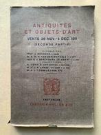 Antiquités et objets d'Art (Catalogue Frederik Muller), Enlèvement ou Envoi