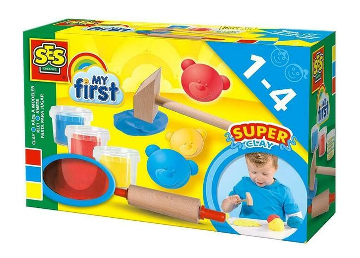 SES my first klei met vormpjes, Kinderen en Baby's, Speelgoed | Educatief en Creatief, Nieuw, Knutselen, Bouwen, Ontdekken, Ophalen of Verzenden
