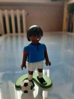 Playmobil voetballer Franse nationale ploeg met bal, Verzamelen, Poppetjes en Figuurtjes, Ophalen of Verzenden, Zo goed als nieuw