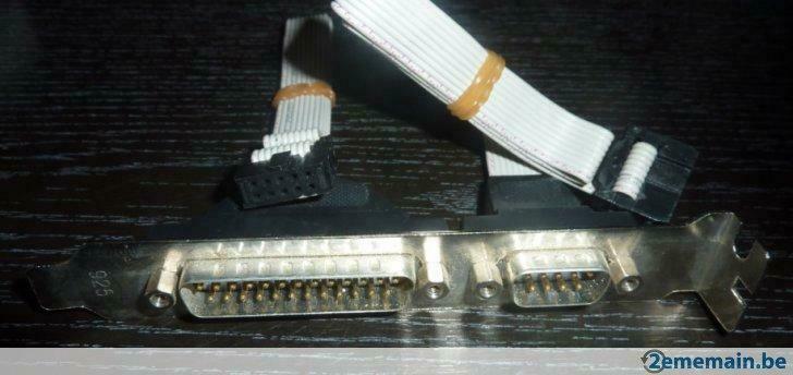 Equerre Port Série (DB9) et Série (DB25), Utilisé