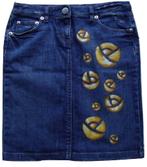 TENAX jeans rokje.  - 36/38, Blauw, Knielengte, Zo goed als nieuw, Maat 36 (S)