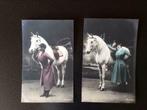 2 prachtige vintage postkaarten, Verzamelen, Ophalen of Verzenden
