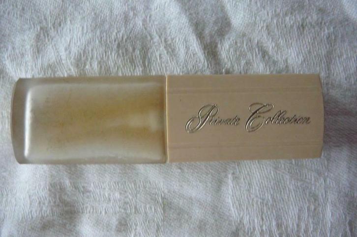 oud mini flesje Private Collection Estée Lauder parfum colog, Verzamelen, Parfumverzamelingen, Gebruikt, Miniatuur, Verzenden