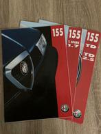 Set van 3 plooi folders Alfa Romeo 155, Ophalen of Verzenden, Nieuw, Alfa Romeo