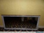 Rustieke spiegel, Huis en Inrichting, Woonaccessoires | Spiegels, Gebruikt, Vierkant, 125 cm of meer, Ophalen of Verzenden