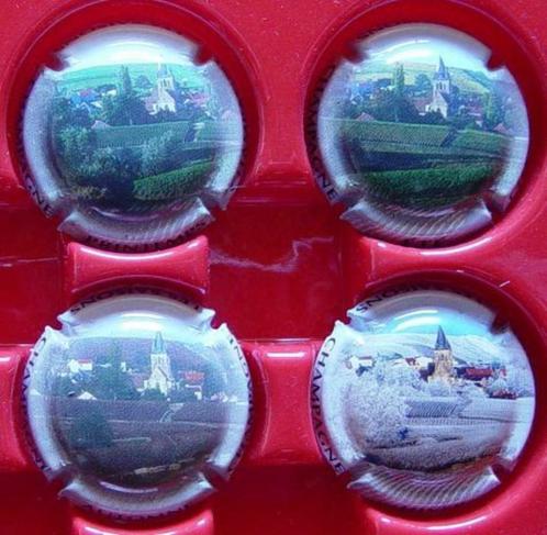 Champagne capsules - Generieken De 4 seizoenen (G 722e), Verzamelen, Overige Verzamelen, Gebruikt, Verzenden