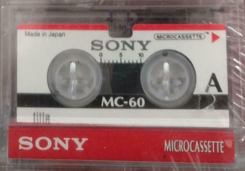 SONY 60 minutes microcassettes MC-60 (Made in Japan) - new, Cd's en Dvd's, Cassettebandjes, Onbespeeld, 2 t/m 25 bandjes, Ophalen of Verzenden