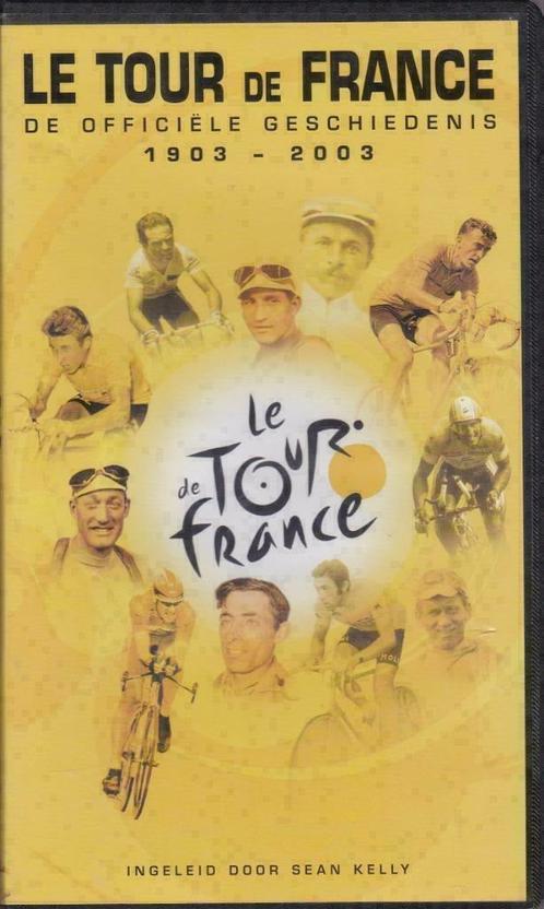 LE TOUR DE FRANCE 1903-2003(DE OFFICIELE GESCHIEDENIS), Cd's en Dvd's, VHS | Documentaire, Tv en Muziek, Documentaire, Ophalen of Verzenden