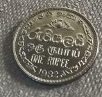 Munt India 1 rupee 1982, Postzegels en Munten, Munten | Azië, Verzenden