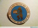 DDR, "FDJ" badge, Deutschlandtreffen der Jugend Berlin 1964, Utilisé, Envoi