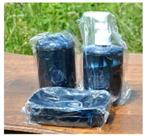 accessoire de salle de bain marbré neuf, Maison & Meubles, Enlèvement ou Envoi, Neuf, Bleu, Autres types