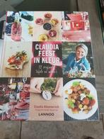 Kookboek "Claudia feest in kleur", nog in de verpakking, Nieuw, Nederland en België, Ophalen of Verzenden