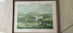 SHAYER'S Engelse vossenjacht Print frame jaren 50/60, Ophalen of Verzenden