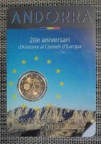 Andorra 2 Euro 2014 BU - Raad van Europa, Postzegels en Munten, Munten | Europa | Euromunten, 2 euro, Setje, Ophalen of Verzenden