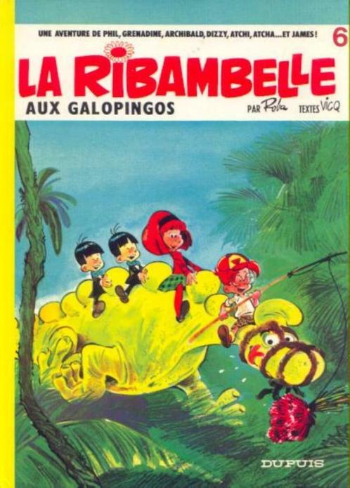 La Ribambelle – La Ribambelle aux Galopingos T04 EO, Boeken, Stripverhalen, Zo goed als nieuw, Eén stripboek, Ophalen of Verzenden