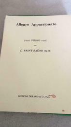 Allegro Appassionatio - Saint Saens - piano - bladmuziek, Muziek en Instrumenten, Bladmuziek, Piano, Zo goed als nieuw, Artiest of Componist