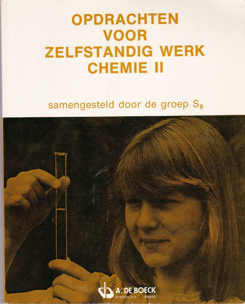 Opdrachten voor zelfstandig werk Chemie II., Boeken, Schoolboeken, Ophalen of Verzenden, Gelezen, ASO, Scheikunde