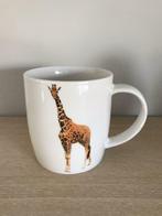 Mok met giraf, tas voor koffie, thee, soep,... met giraf, Huis en Inrichting, Ophalen of Verzenden, Nieuw, Overige stijlen, Kop(pen) en/of Schotel(s)