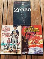 Zorro, de vliegende Hollander, de reizen van kapitein cook, Boeken, Stripverhalen, Ophalen of Verzenden, Zo goed als nieuw