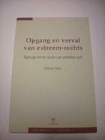 Opgang en verval van extreem-rechts - Jan Dhondt Cahiers 1, Boeken, Ophalen of Verzenden, 20e eeuw of later, Zo goed als nieuw