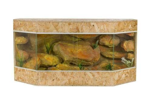 Terrarium OSB panoramique 120x60x60 cm serpent XXL NEUF, Dieren en Toebehoren, Reptielen en Amfibieën | Toebehoren, Nieuw, Verzenden