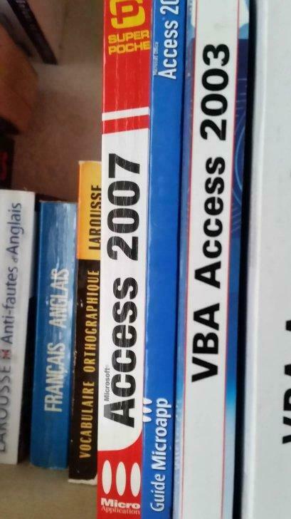 livres access 2007 par pièce, Livres, Livres d'étude & Cours, Neuf, Enlèvement