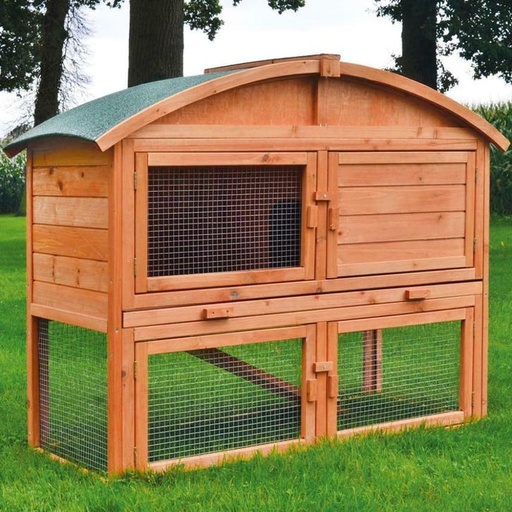 Clapier XXL enclos lapin parc lapin clapier rongeur NEUF, Dieren en Toebehoren, Knaagdieren en Konijnen | Hokken en Kooien, Nieuw