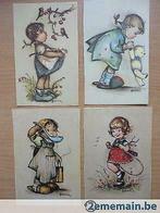 8 originele bonniekaarten van Alfred Mainzer Girls New York, Ophalen of Verzenden