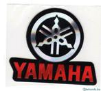 Yamaha 3D stickers rood 70 x 60 mm, Motos, Accessoires | Autocollants