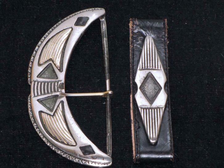 Riem buckle_02_indian patroon, Kleding | Dames, Riemen en Ceinturen, Gedragen, Heupriem, Ophalen of Verzenden