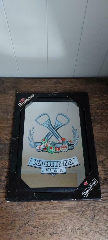 Reclamespiegel biermerken nieuw, Huis en Inrichting, Woonaccessoires | Wanddecoraties, Nieuw, Ophalen of Verzenden