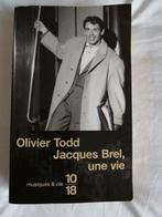 Jacques Brel: une vie d'Olivier Todd, Enlèvement ou Envoi