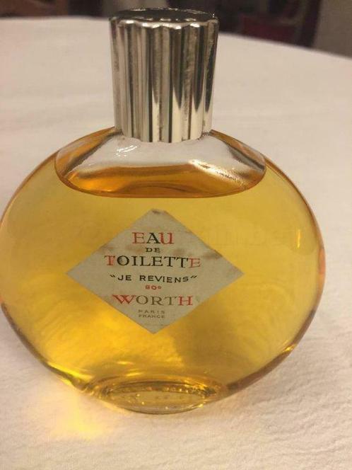 flacon de parfum Lalique - "Je reviens" - Worth -, Collections, Parfums, Utilisé, Enlèvement