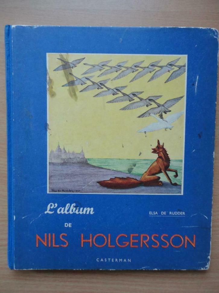 1930 l'album de nils holgersson édition casterman, Boeken, Sprookjes en Fabels, Gelezen, Ophalen of Verzenden