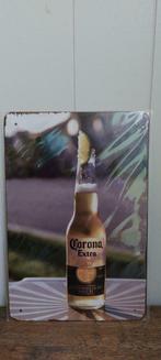 Panneau publicitaire en métal Corona, Collections, Enlèvement ou Envoi, Neuf, Panneau publicitaire