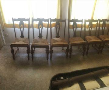 6 chaises vintage - en parfait état