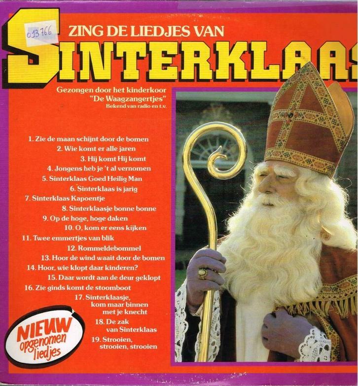 lp     /    De Waagzangertjes – Zing De Liedjes Van Sinterkl, Cd's en Dvd's, Vinyl | Overige Vinyl, Overige formaten, Ophalen of Verzenden