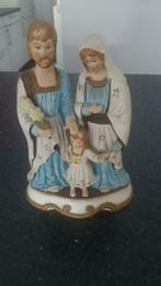 Belle statue de Marie Saint Joseph et de l'enfant Jésus, Comme neuf, Religion, Enlèvement ou Envoi