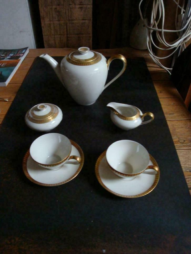 Antiek servies RKPM Kristley Germany (zie stempel), Antiek en Kunst, Antiek | Servies los, Ophalen of Verzenden