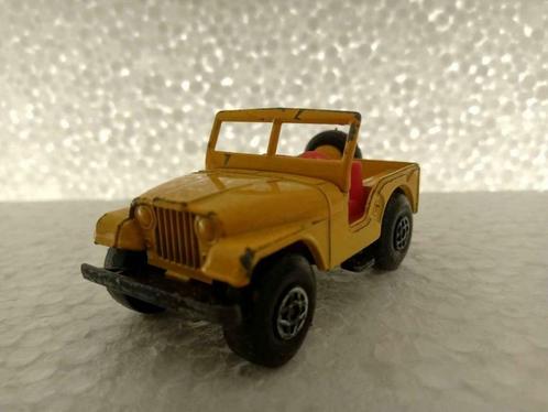 Matchbox Superfast MB72A Jeep - 1970 - Mooie staat, Hobby & Loisirs créatifs, Voitures miniatures | Échelles Autre, Utilisé, Voiture