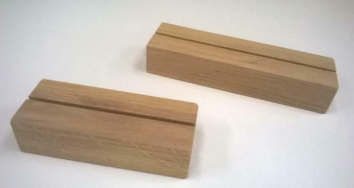 eiken MENUKAARTHOUDERS  A4 A5 en A6 formaat meerdere stuks, Zakelijke goederen, Horeca | Overige, Ophalen of Verzenden