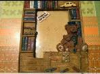 Retro teddybeer keramiek frame, Huis en Inrichting, Woonaccessoires | Lijsten