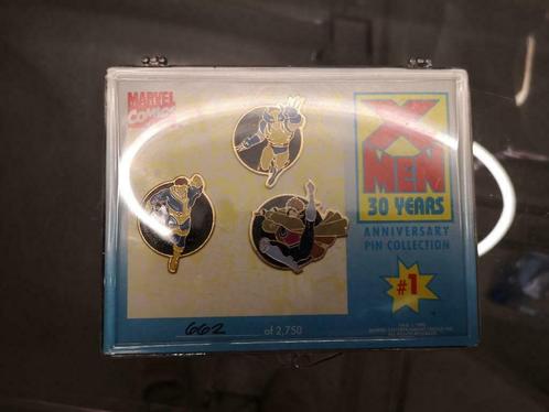 Coffret collector X-Men's 30th Anniversary  de 3 pins, Collections, Collections Autre, Neuf, Enlèvement ou Envoi