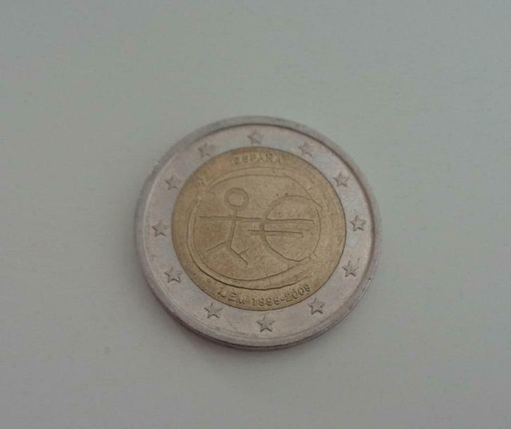 Pièce de monnaie 2 Euros "ESPANA" 1999-2009. N 25, Postzegels en Munten, Munten | Europa | Euromunten, 2 euro, Ophalen of Verzenden