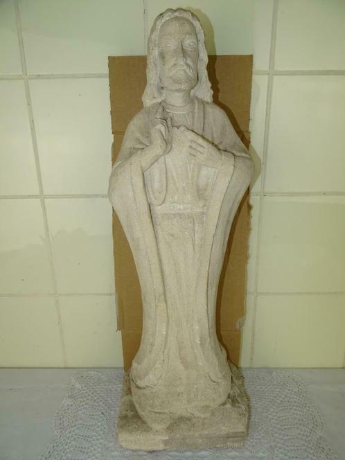 Ancienne statue de Jésus en grès Constant Grooten curios art, Antiquités & Art, Antiquités | Objets religieux, Enlèvement ou Envoi