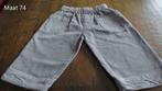 Broek ribfloer Bla bla bla 74 jongens, Kinderen en Baby's, Ophalen of Verzenden, Bla bla bla, Jongetje, Broekje