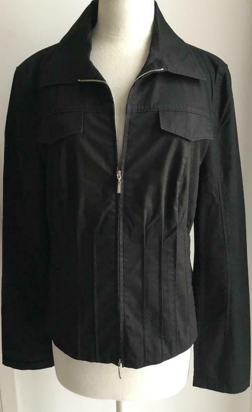 Marccain jasje, vest - 5, Kleding | Dames, Jasjes, Kostuums en Pakken, Zo goed als nieuw, Jasje, Maat 38/40 (M), Zwart, Verzenden